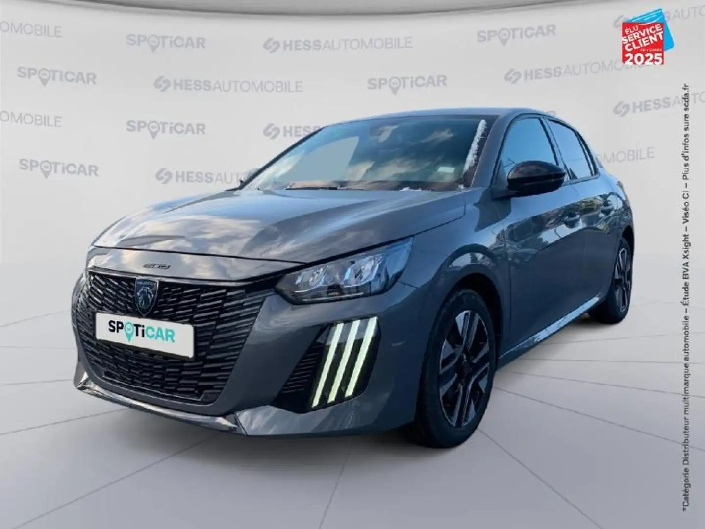 Peugeot 208 1.2 100ch S\u0026S Allure Gris - 1