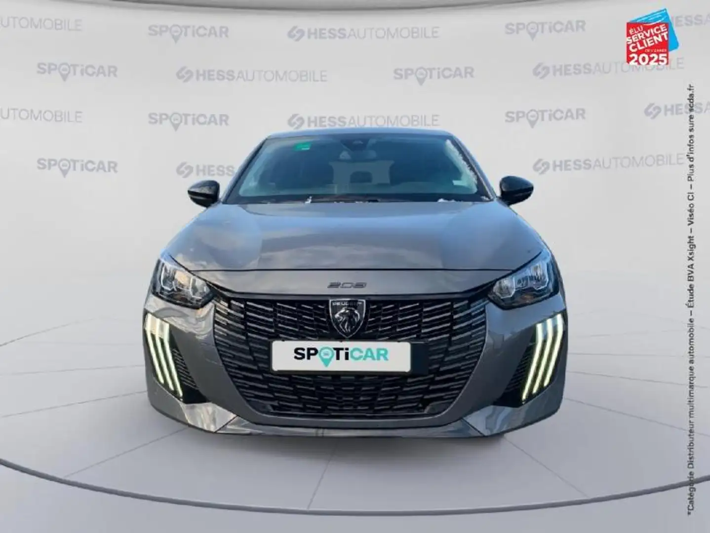 Peugeot 208 1.2 100ch S\u0026S Allure Gris - 2