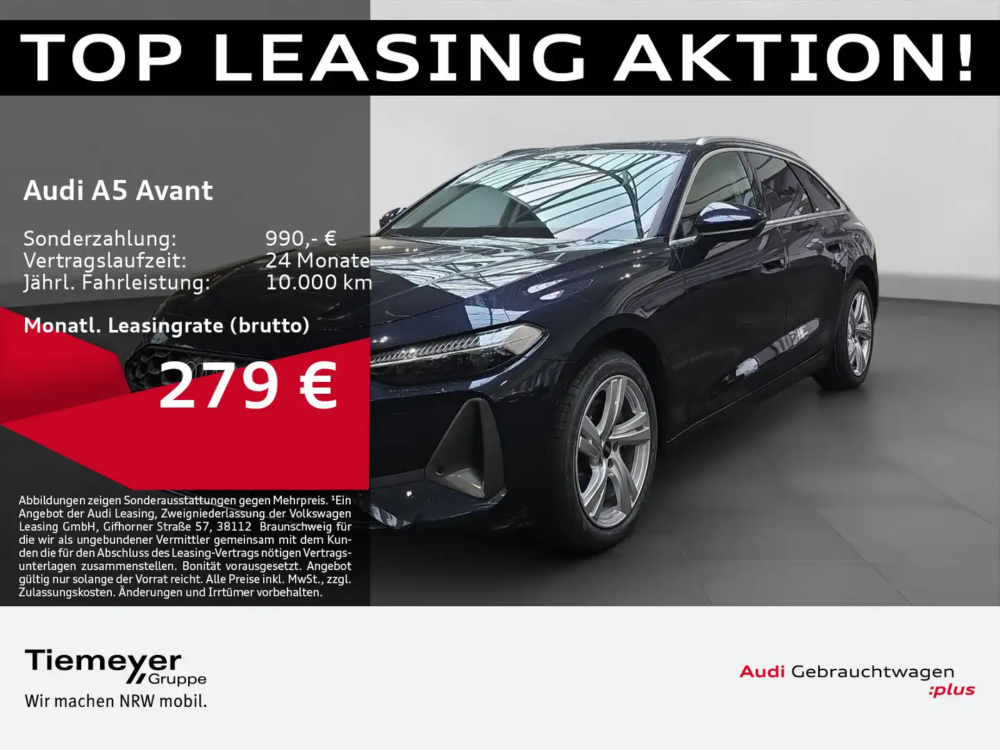 Audi A5 TFSI Q ADVANCED AHK KAMERA LED+ eSITZE Blau - 1