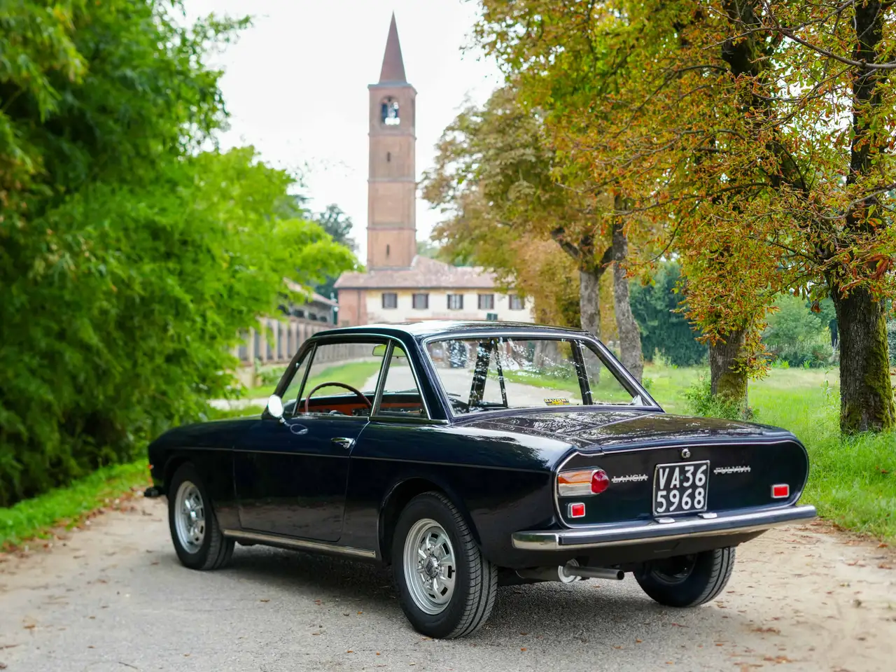 Lancia Fulvia Coupè 1.3 S Seconda serie-Monofamiliare-CRS ASI- Blu Ministeriale, foto 3