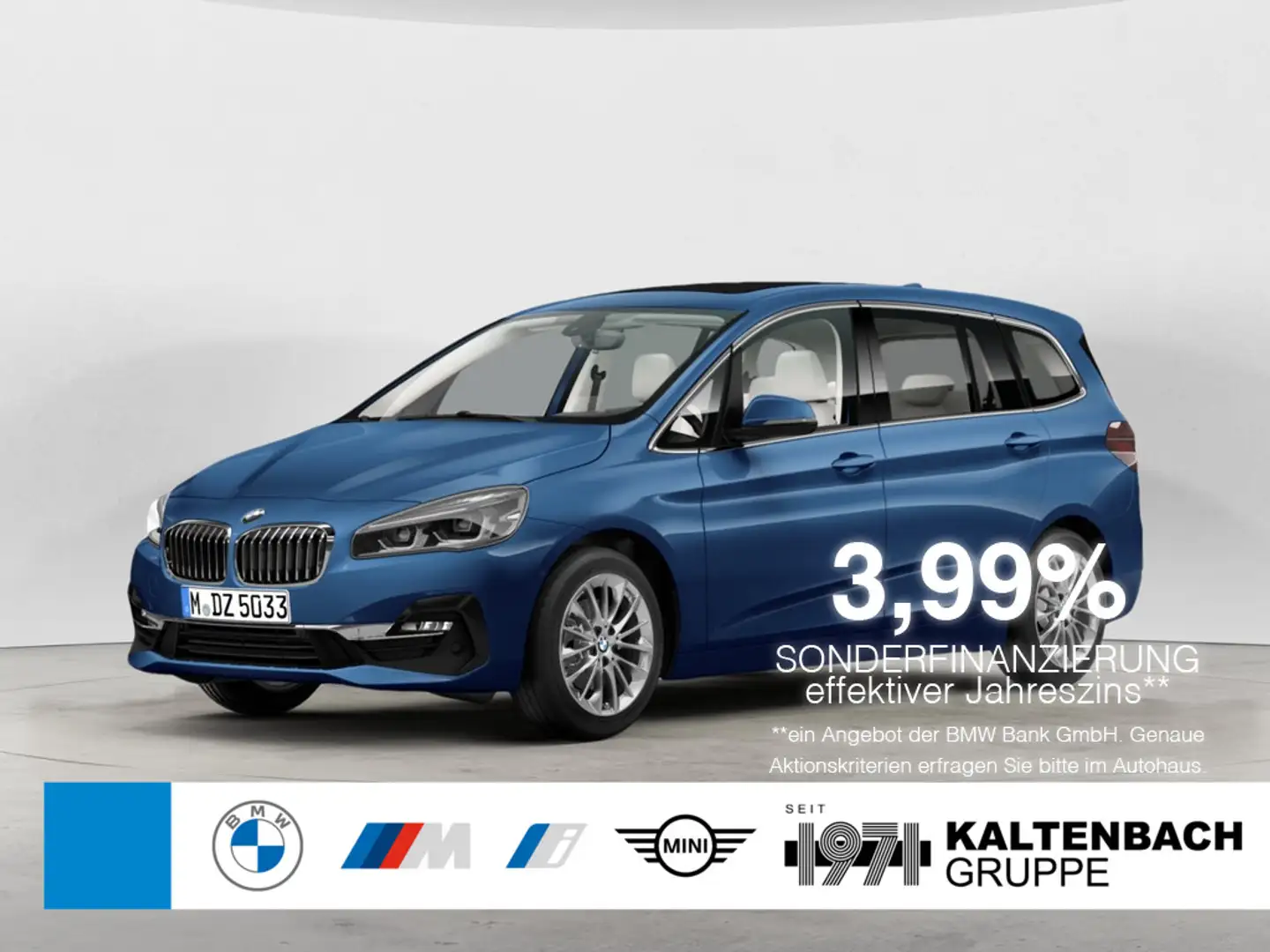 BMW 216 d Gran Tourer Luxury Line FACEL. PANO HUD Blau - 1
