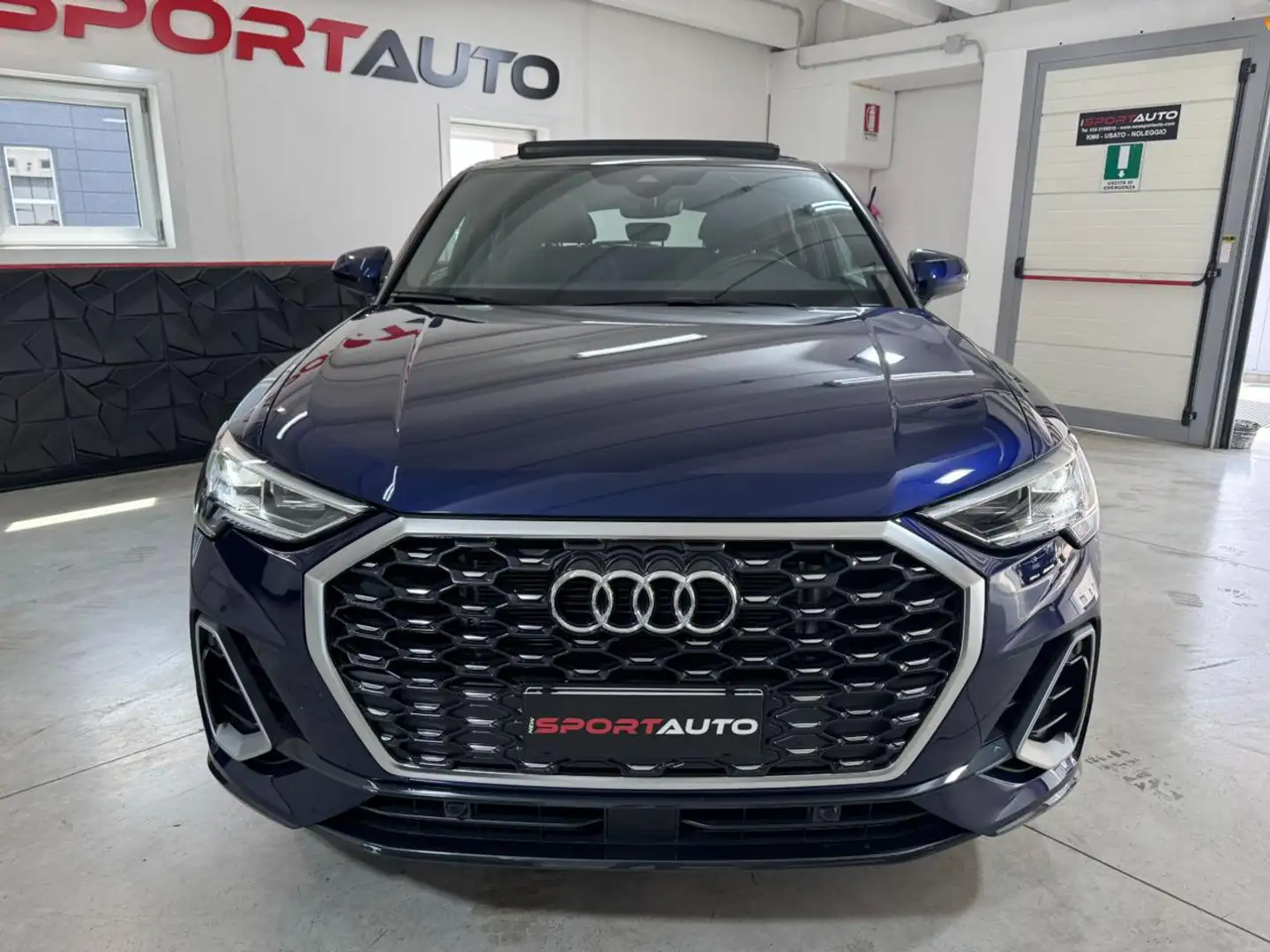 Audi Q3 SPB 35 TDI S tronic S line edition Bleu - 2
