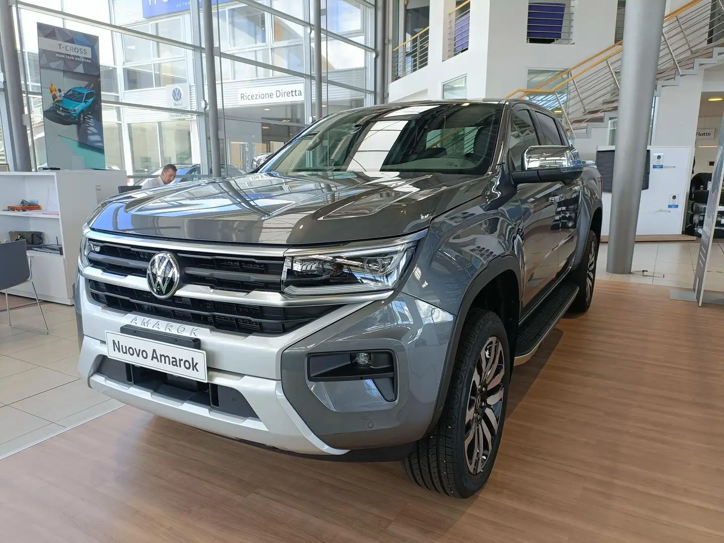 Volkswagen Amarok 3.0 v6 241 cv Aventura Aut 10marce Pronta Consegna Šedá - 2