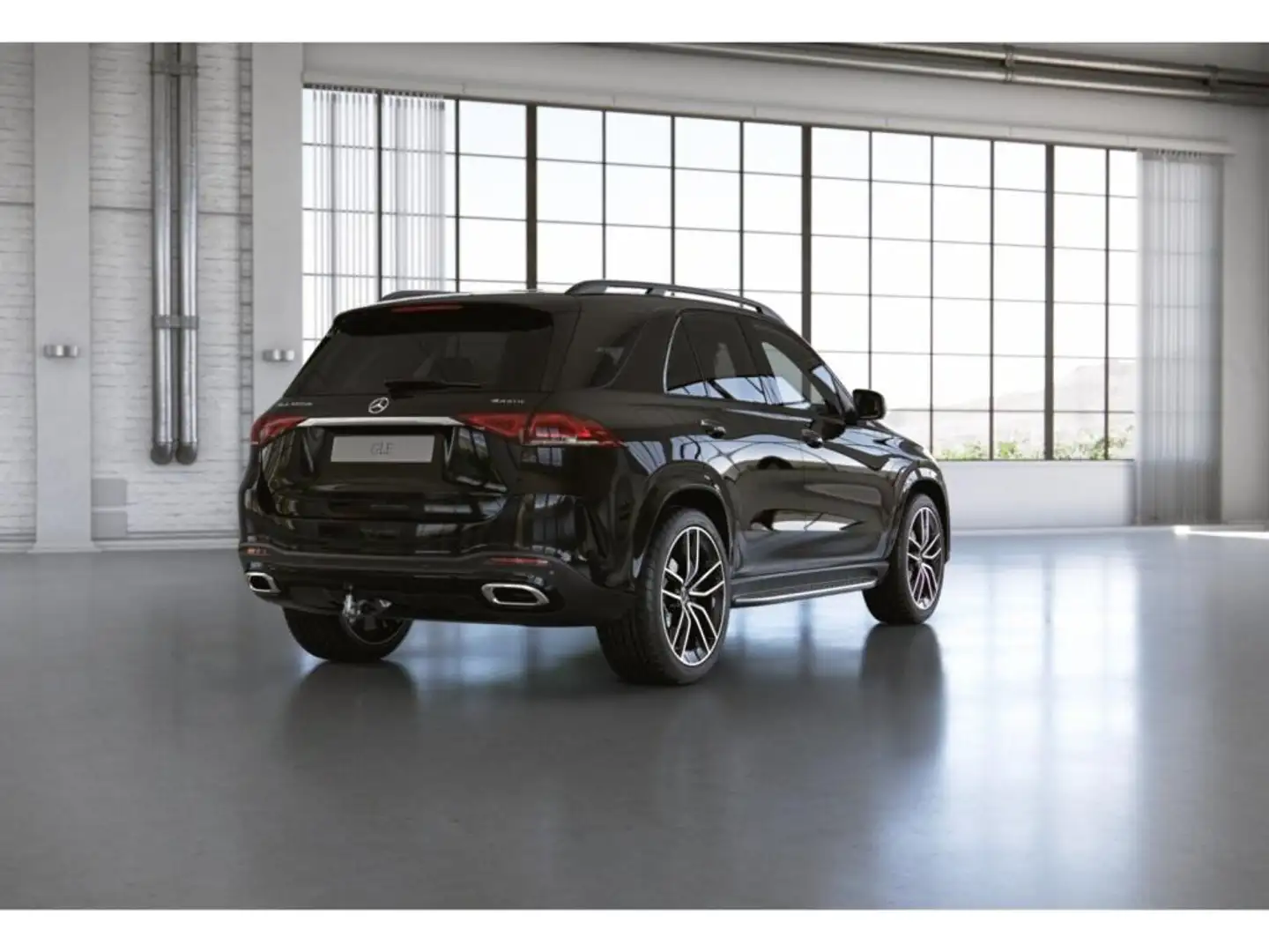 Mercedes-Benz GLE 350 de 4M AMG-Sport/360/Pano/Burm/AHK/Night Schwarz - 2