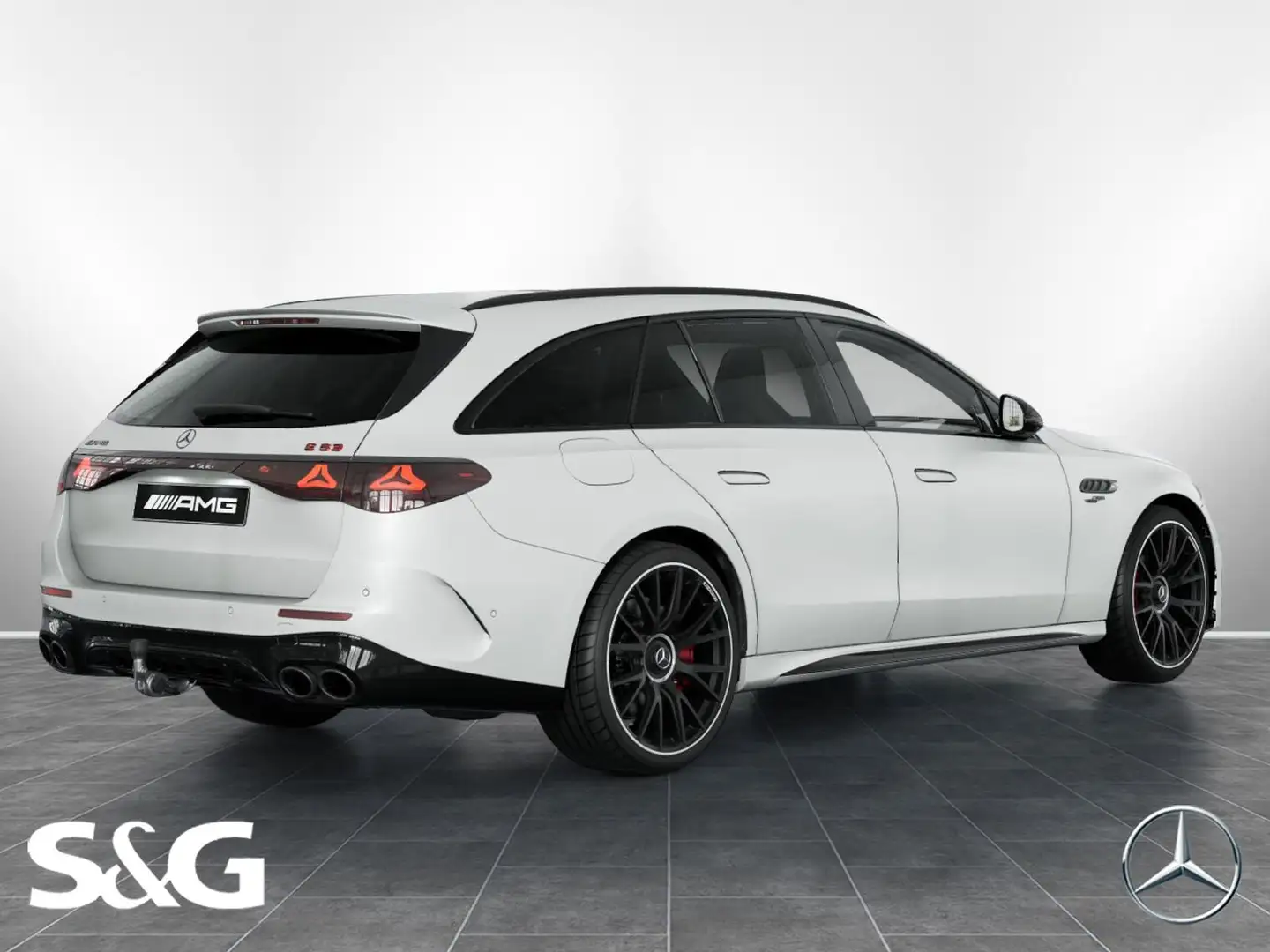 Mercedes-Benz E 53 AMG 4M+ T-Modell MBUX+360°+DIG-LED+AHK+ Biały - 2