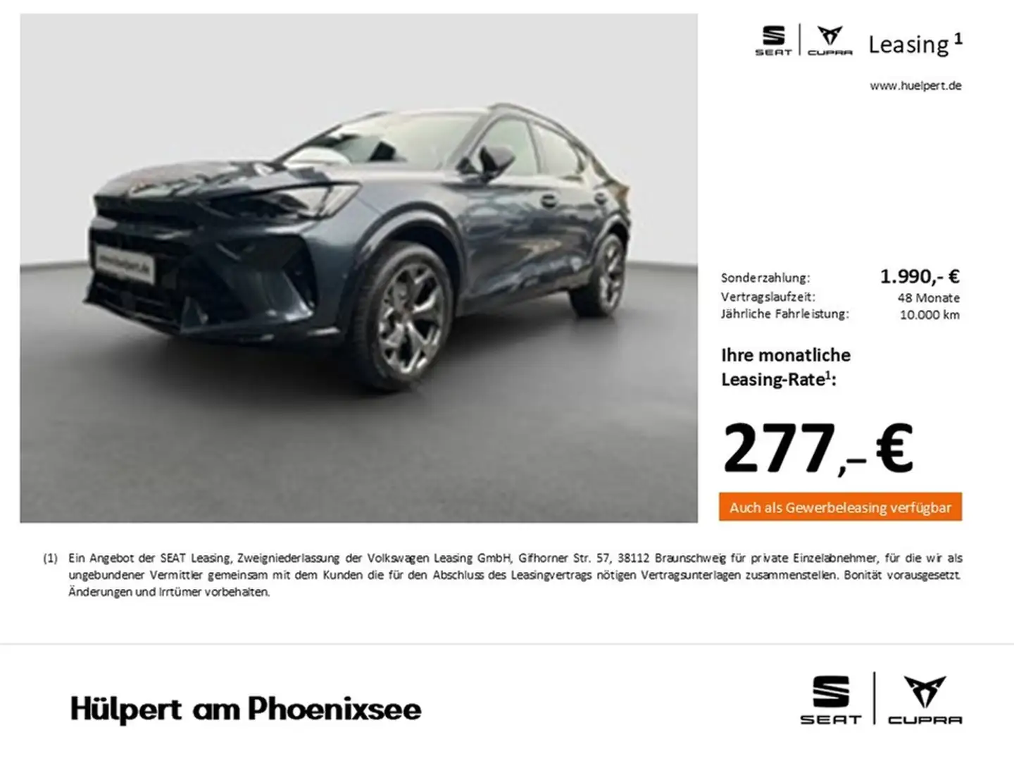 CUPRA Formentor 2.0 NEUES MODELL AHK 360°CAM ACC LM18 Grijs - 1