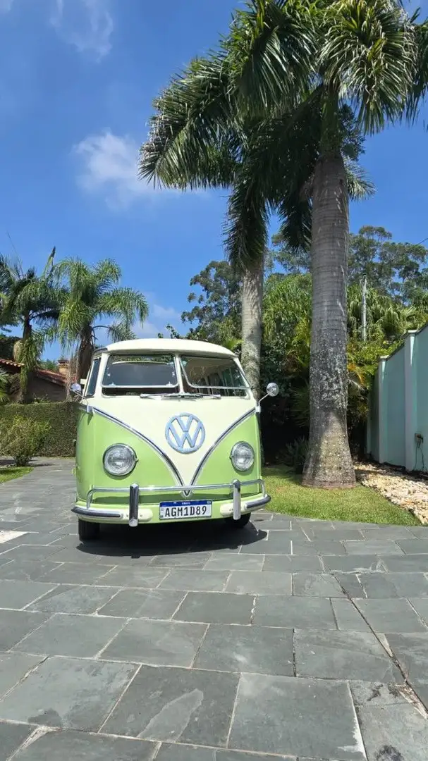 Volkswagen 11 fenêtres toit ouvrant Verde - 1