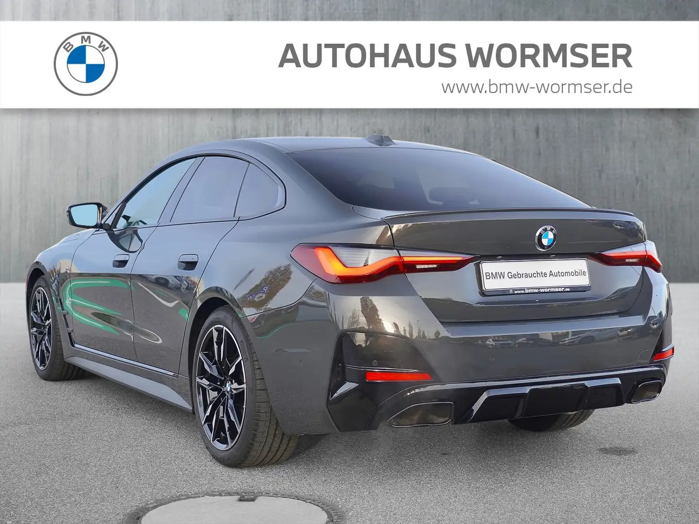 BMW 440 M440i Gran Coupé HK HiFi DAB Komfortzg. AHK Shz Grau - 2