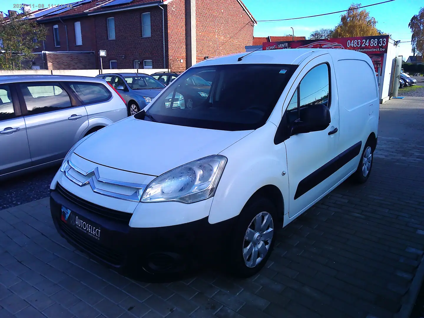 Citroen Berlingo 1.6 HDi 3Pl. Court/Kort Blanc - 1
