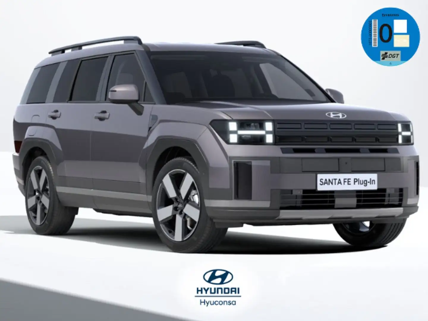 Hyundai SANTA FE HEV 1.6T 215CV 4X4 AT Style Gris - 1