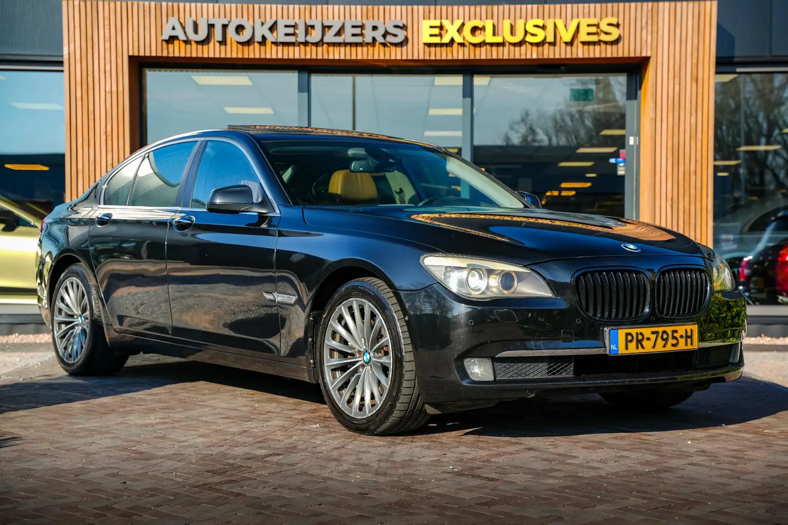 BMW 730 7-serie 730d High Executive Schuifdak Keyless Lane Чорний - 1