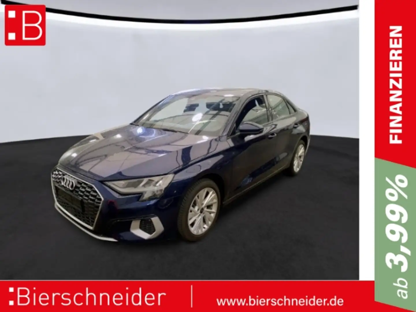 Audi A3 Limo 30 TFSI S-Tronic advanced 5J.GARA NAVI VIEW S Blau - 1