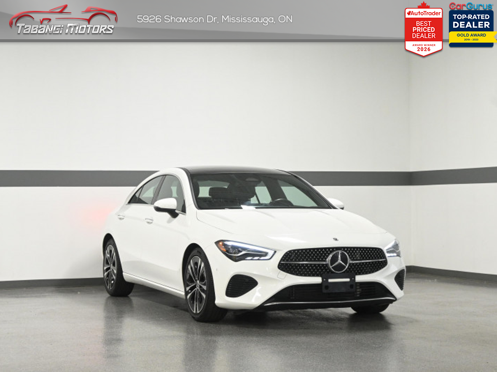 2026 Mercedes-Benz CLA 250 4MATIC No Accident Navigation Sunroof Ambient