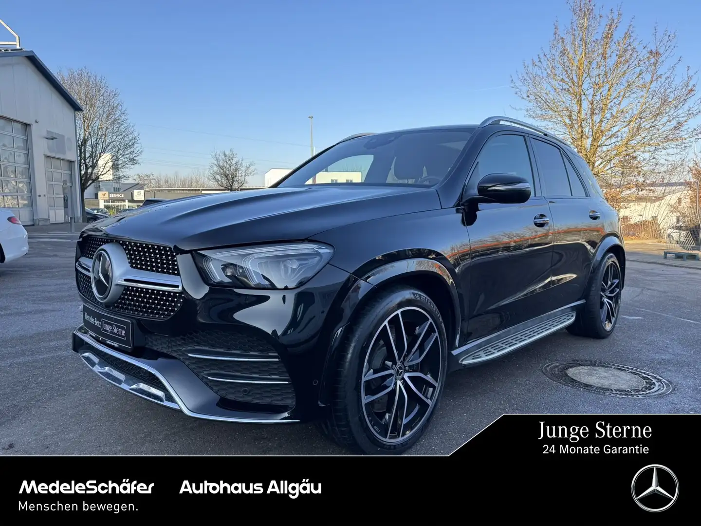 Mercedes-Benz GLE 580 GLE 580 4M AMG Air Dist AHK PanoSD MLED HUD Burm Negro - 1