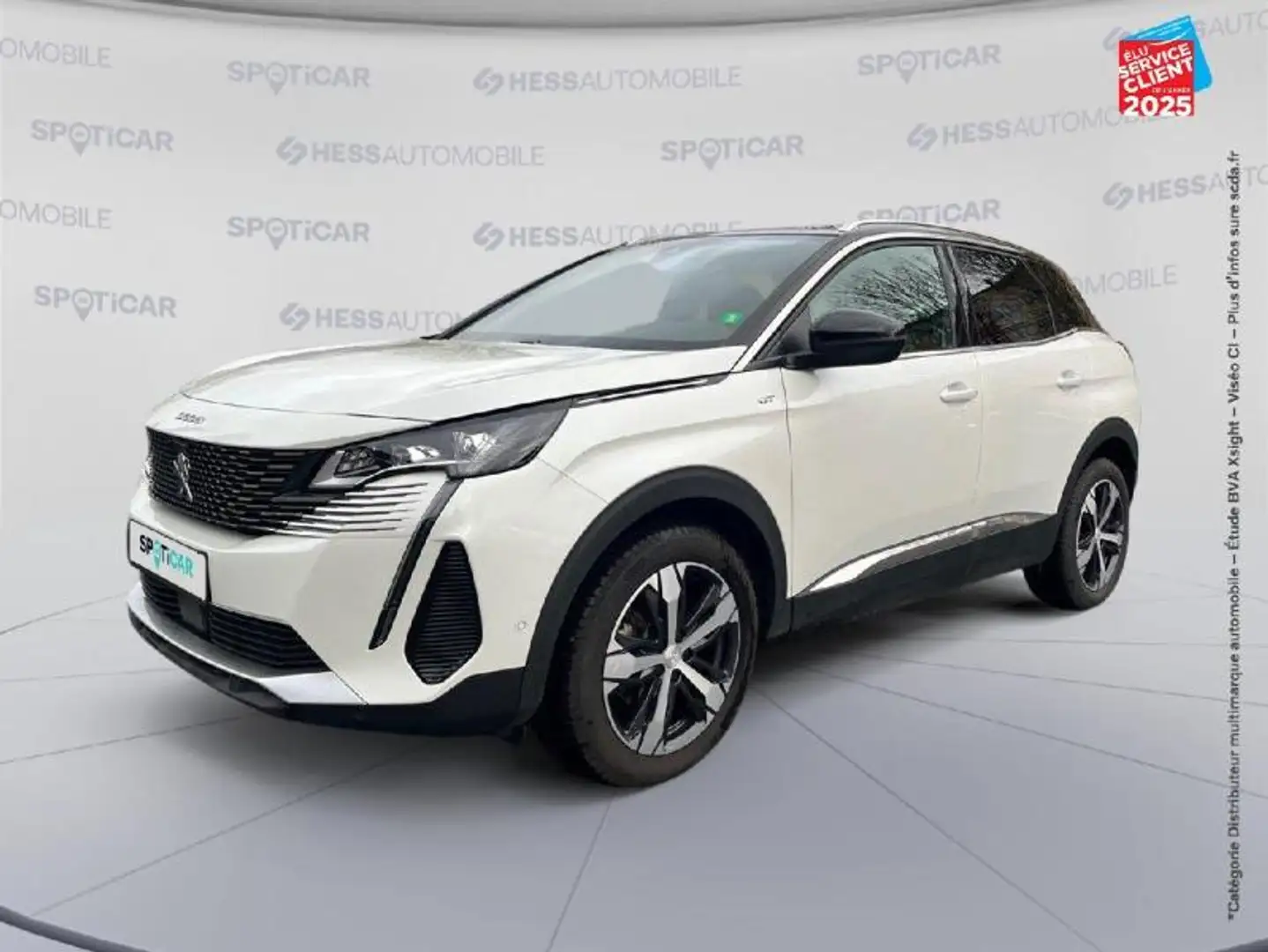 Peugeot 3008 1.2 PURETECH 130CH S\u0026S GT EAT8 Wit - 1