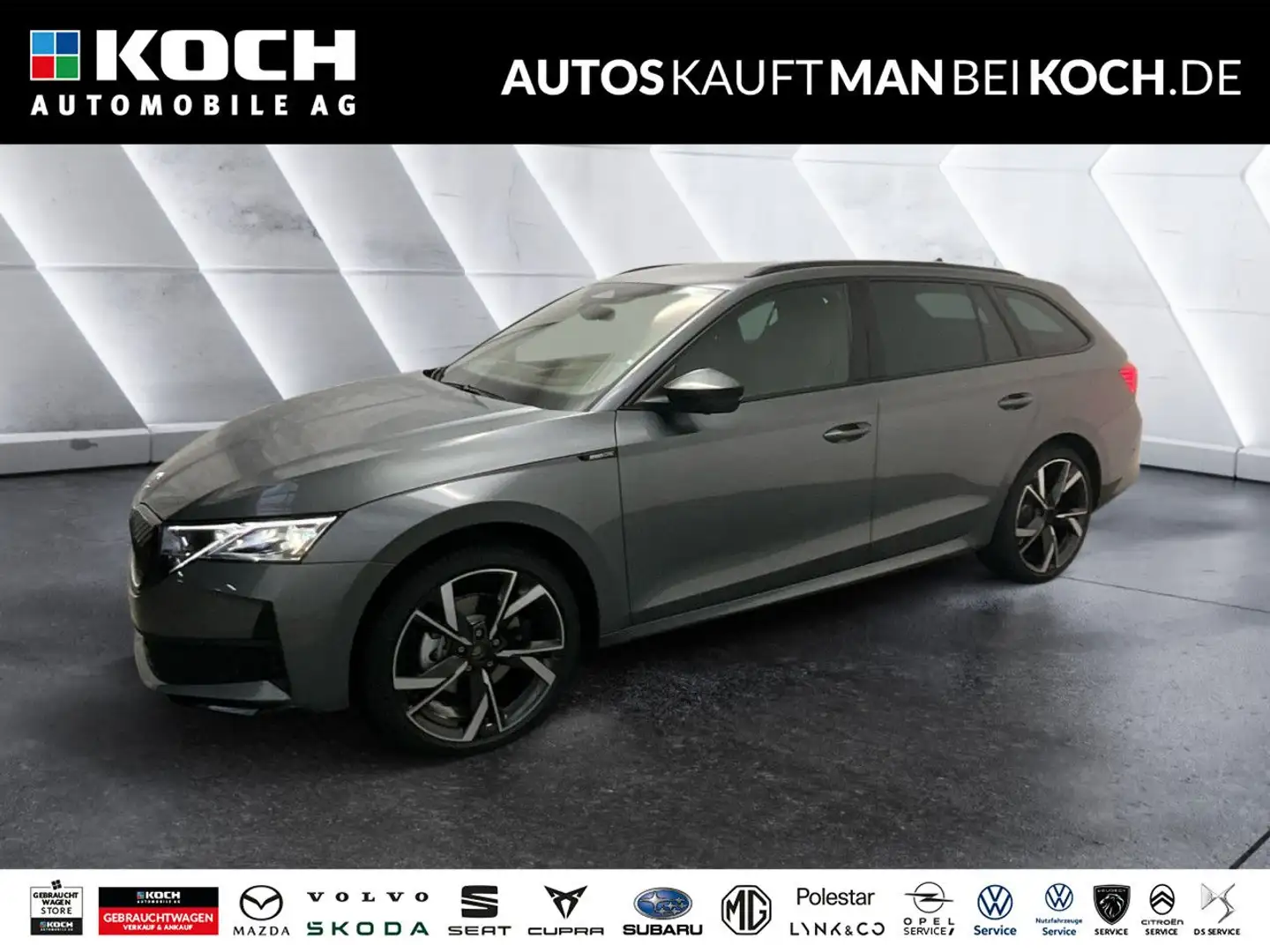 Skoda Octavia Combi 2.0 TDI DSG Sportl.AHZV MATRIX NAV Grau - 1