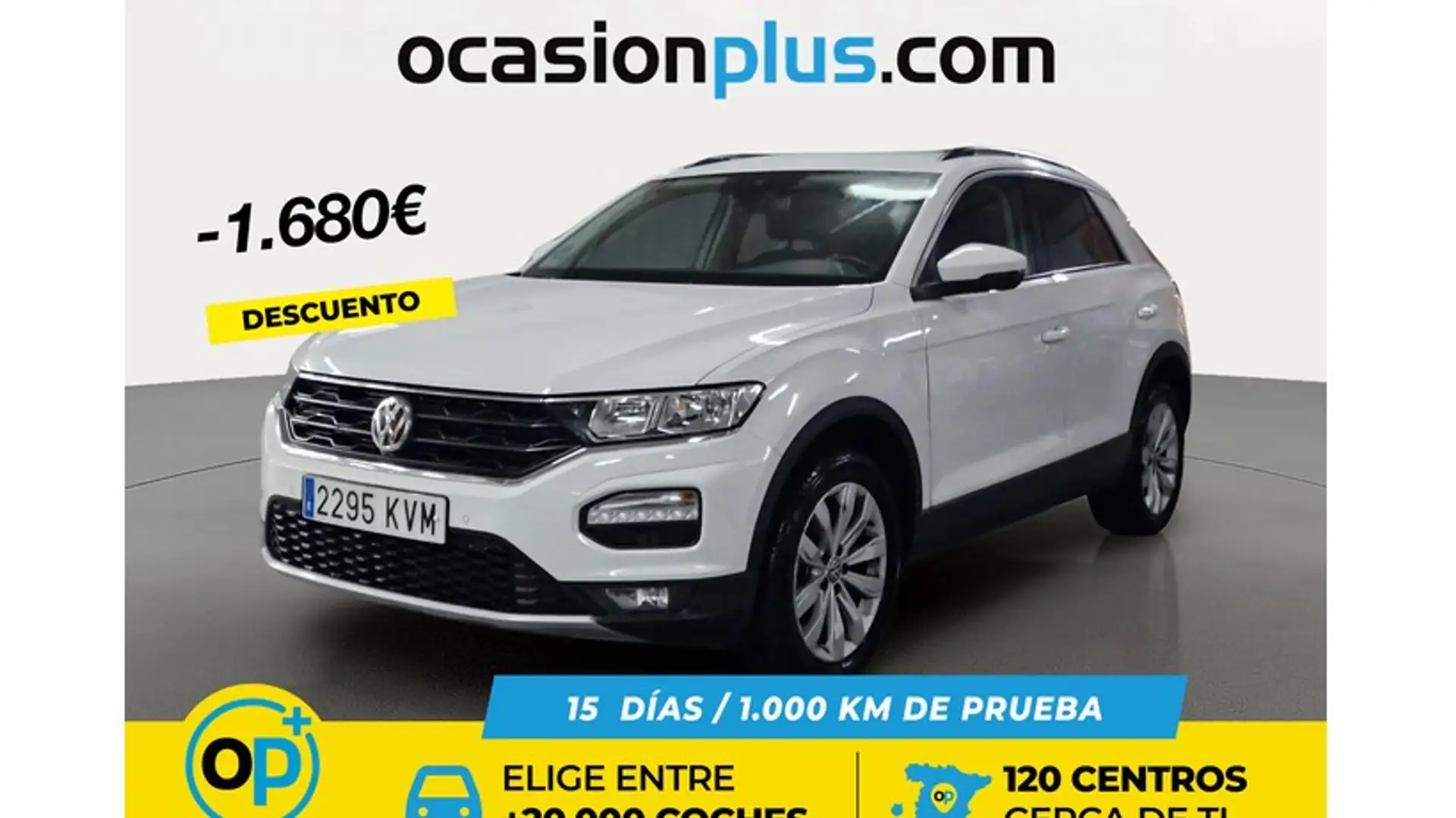 Volkswagen T-Roc 1.6TDI Advance Blanc - 1