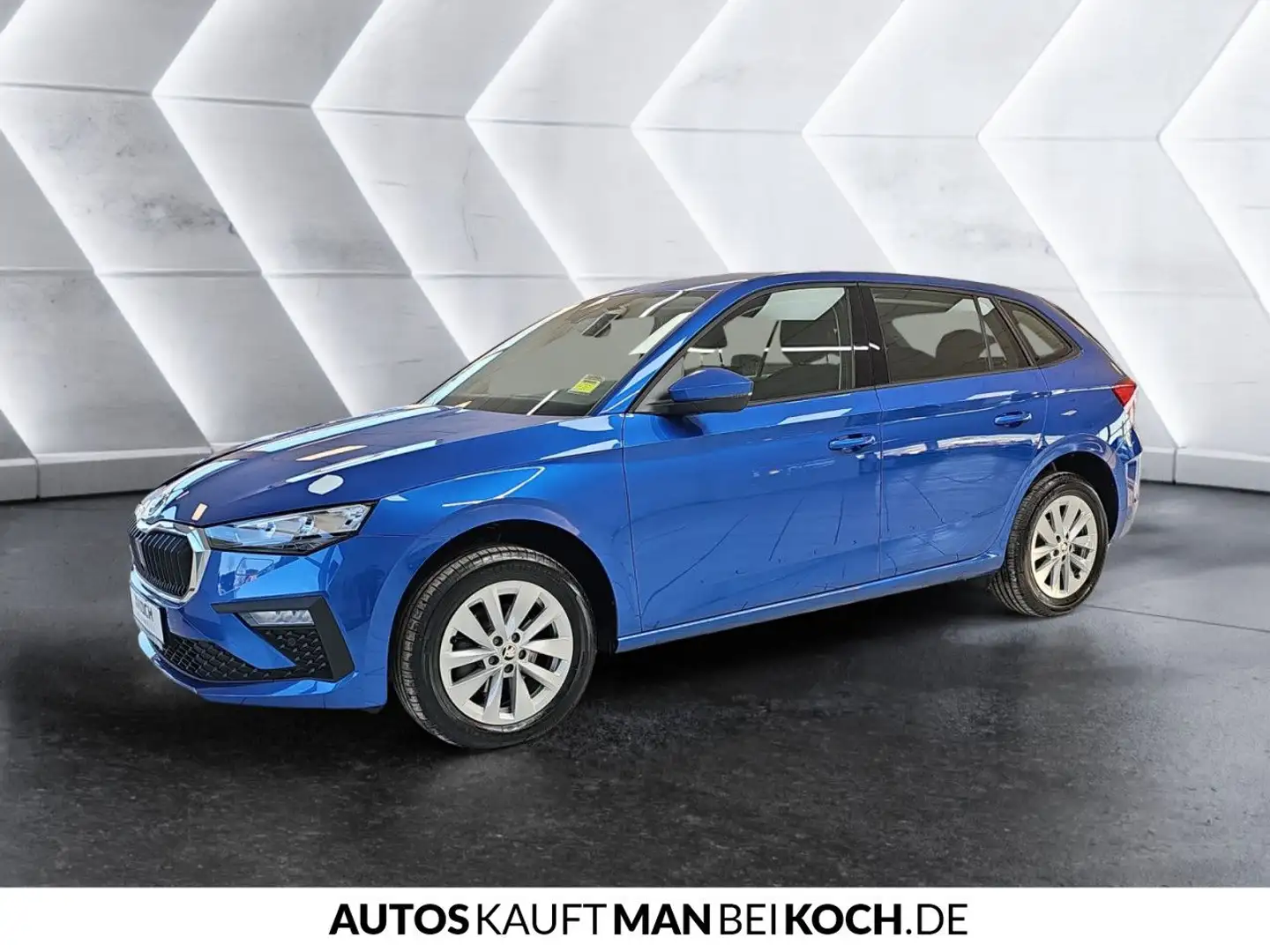 Skoda Scala 1.0 TSI Selection  AHK LED SHZ R-KAM PDC TEM Blu/Azzurro - 2