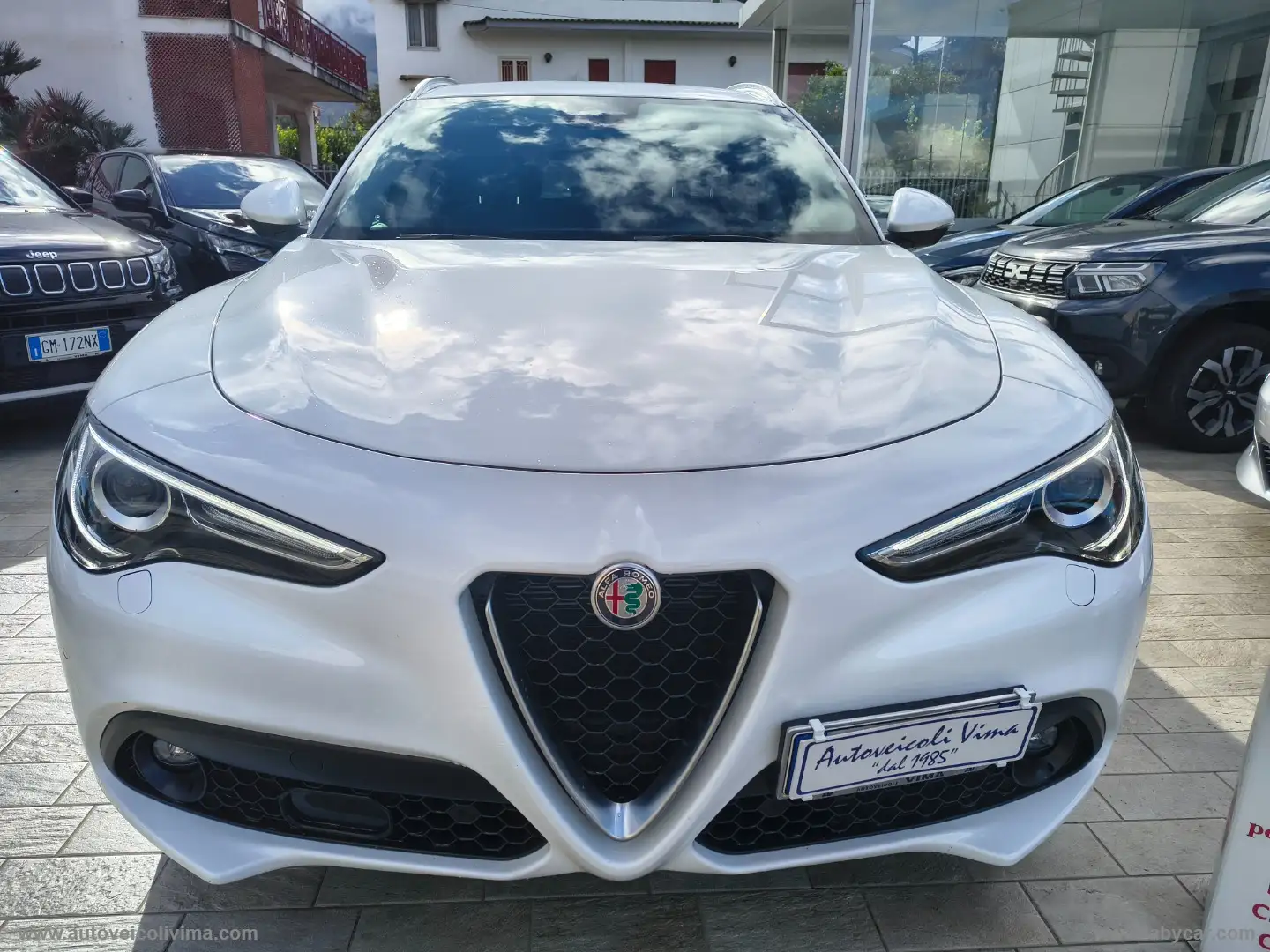 Alfa Romeo Stelvio 2.2 T.diesel 160CV AT8 RWD Bus. AUTOCARRO Bianco - 2