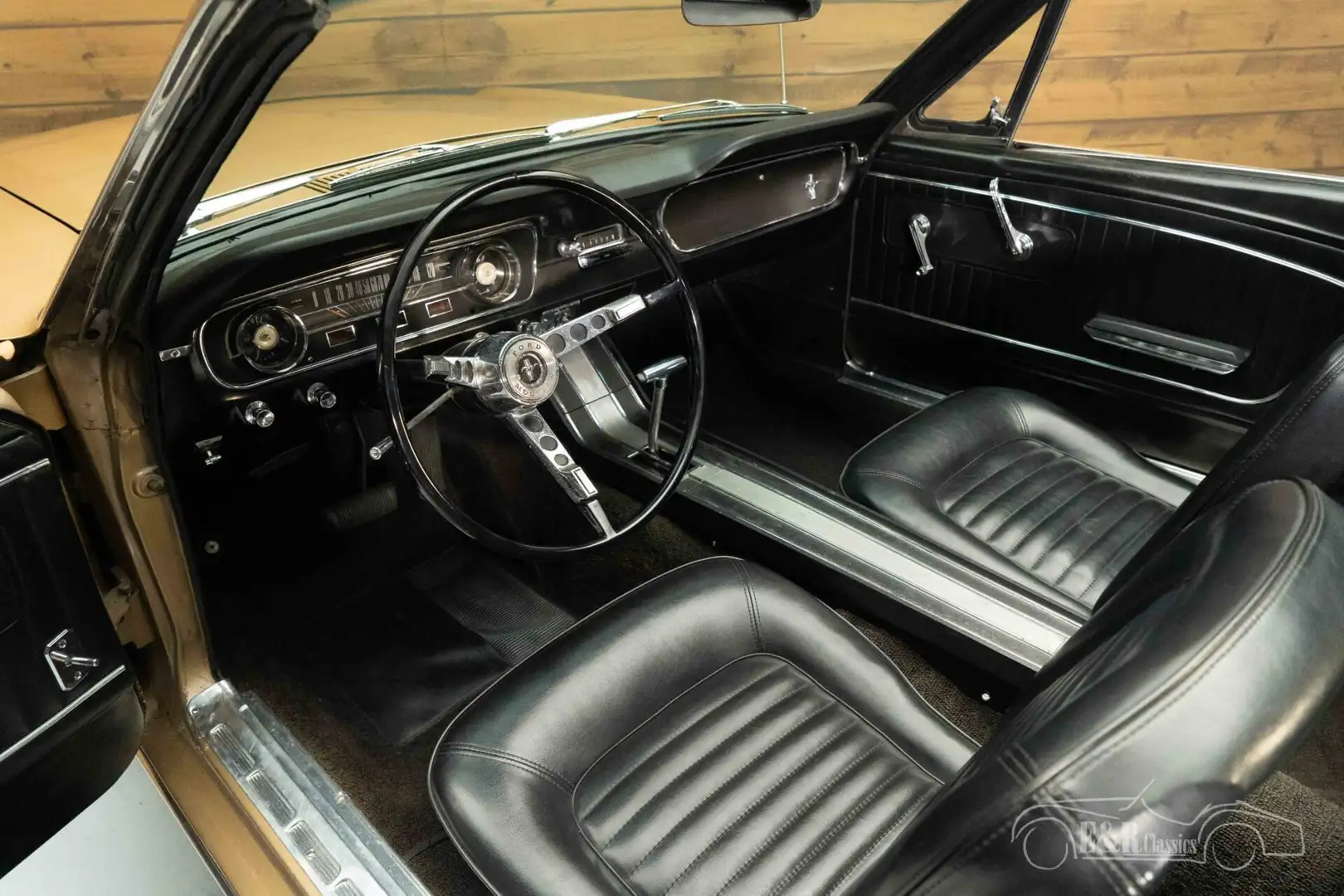 Ford Mustang Cabriolet| Gerestaureerd| Prairie Bronze | 1965 Kahverengi - 2