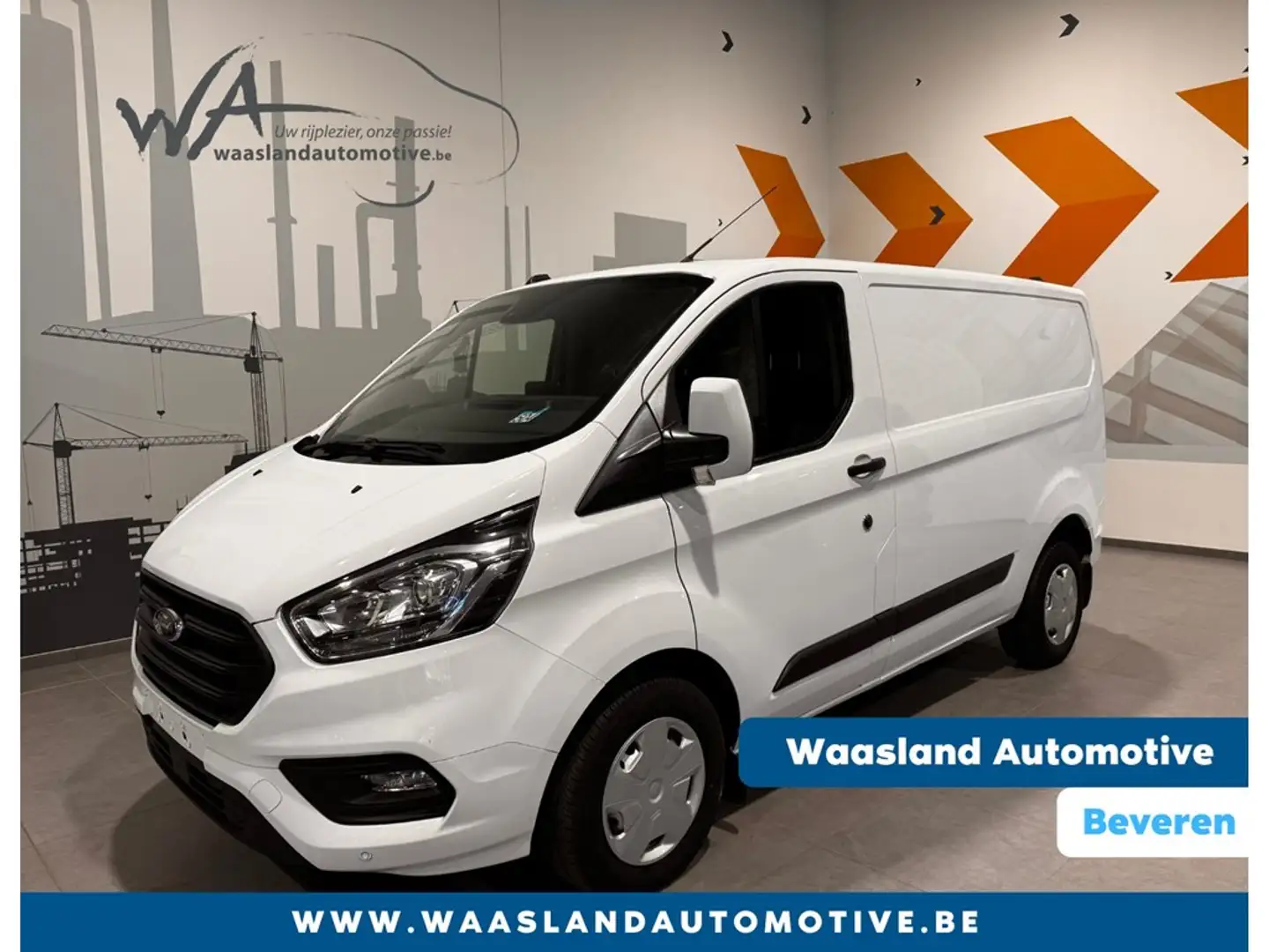 Ford Transit Custom 2.0 TDCI 130pk L1H1 - € 21.900,00 Excl. BTW! Blanc - 1