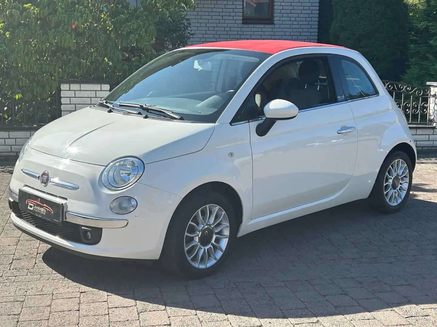 Fiat 500 Cabrio Edition*Elk.Fenster*Pdc.Hinten Wit - 2