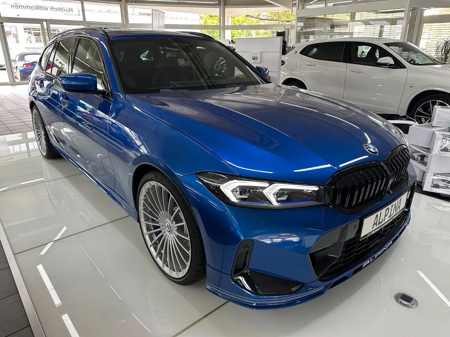 Alpina D3 S 3.0 Allrad Touring Bleu - 1