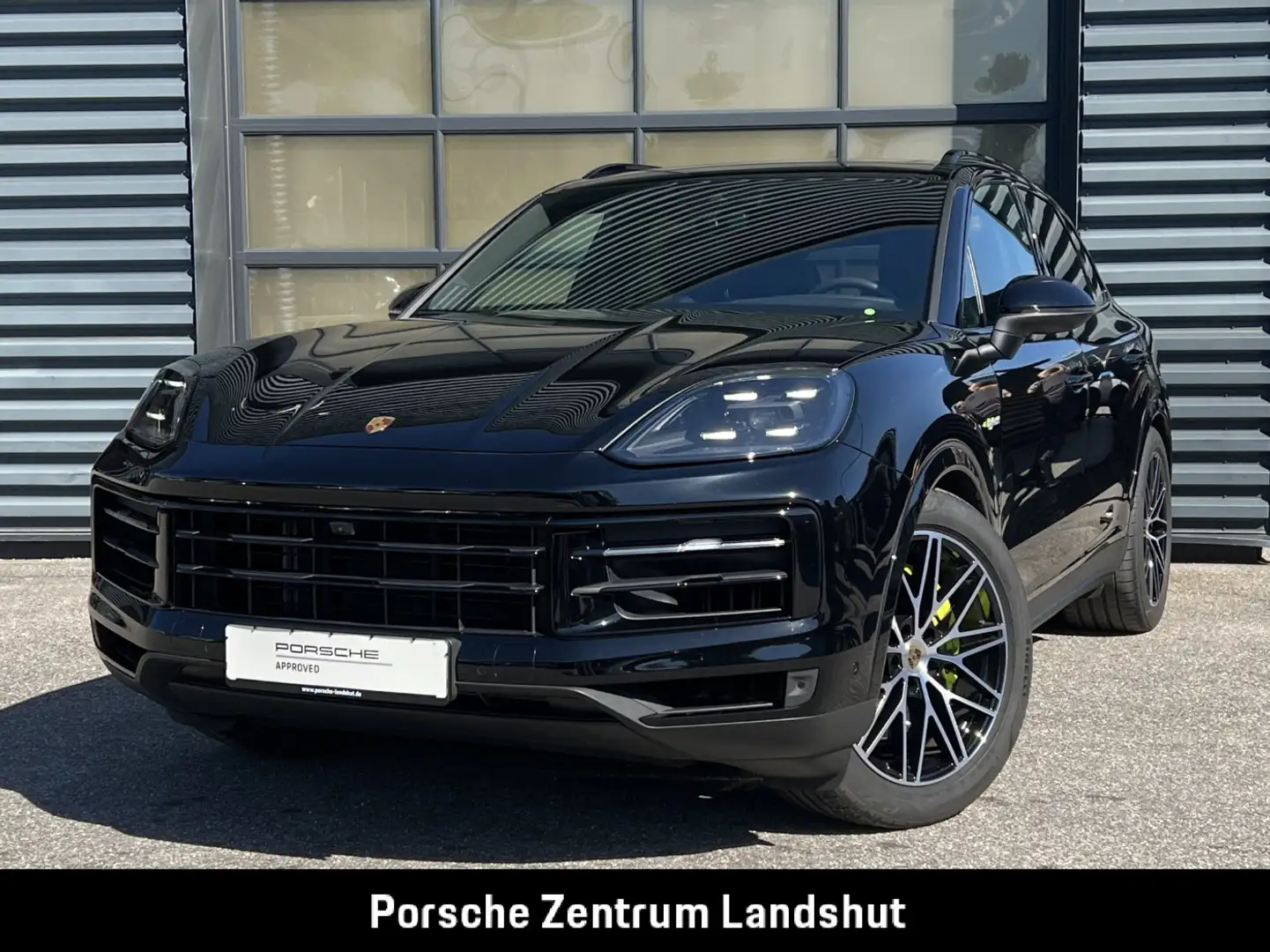 Porsche Cayenne E-Hybrid | Luftfederung | el. AHK | Černá - 2