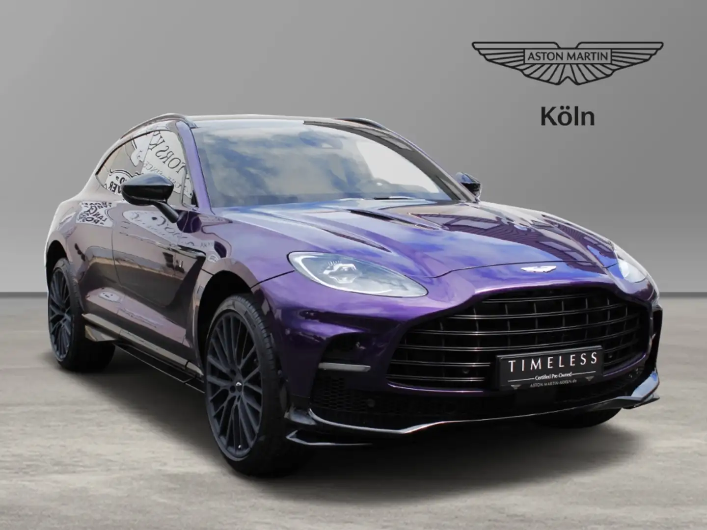Aston Martin DBX 707 Storm Purple Onyx Black Sonderleasing Violet - 1