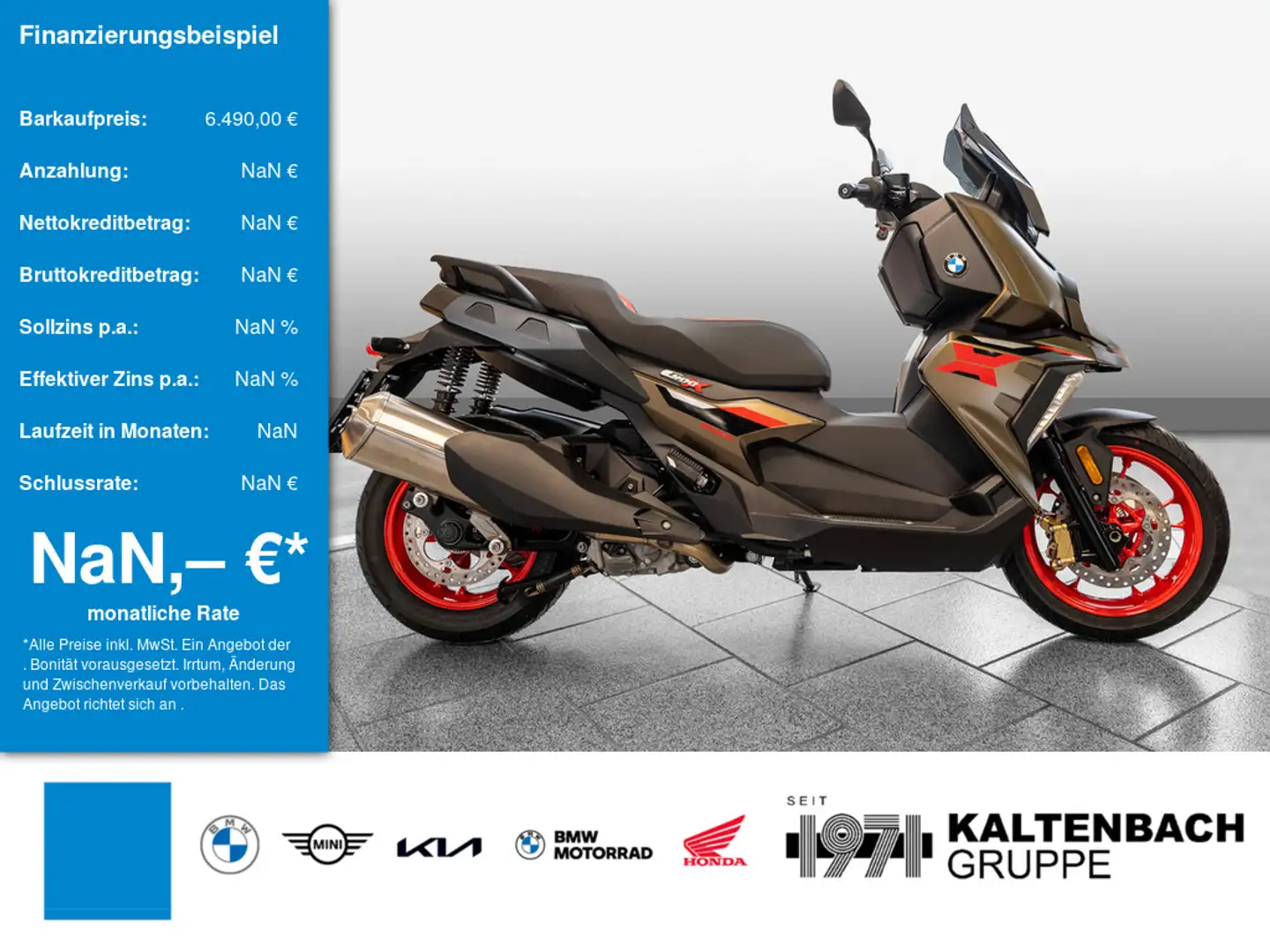 BMW C 400 X KOMFORT-P. GRIFFHEIZUNG SHZ Rugged Marrone - 1