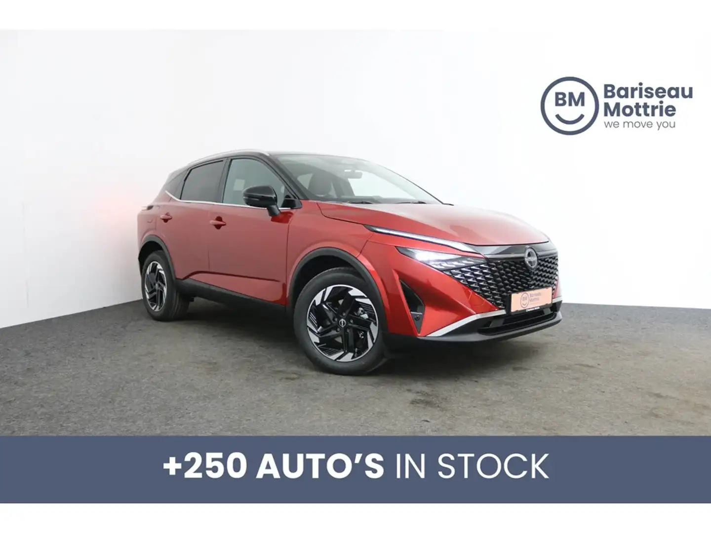 Nissan Qashqai MILD-HYBRID N-CONNECTA AUTOMAAT *DAB*360°CAMERA+SE Rouge - 1