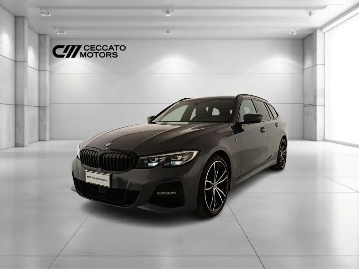 BMW 320 d Touring mhev 48V Msport auto Grau - 1