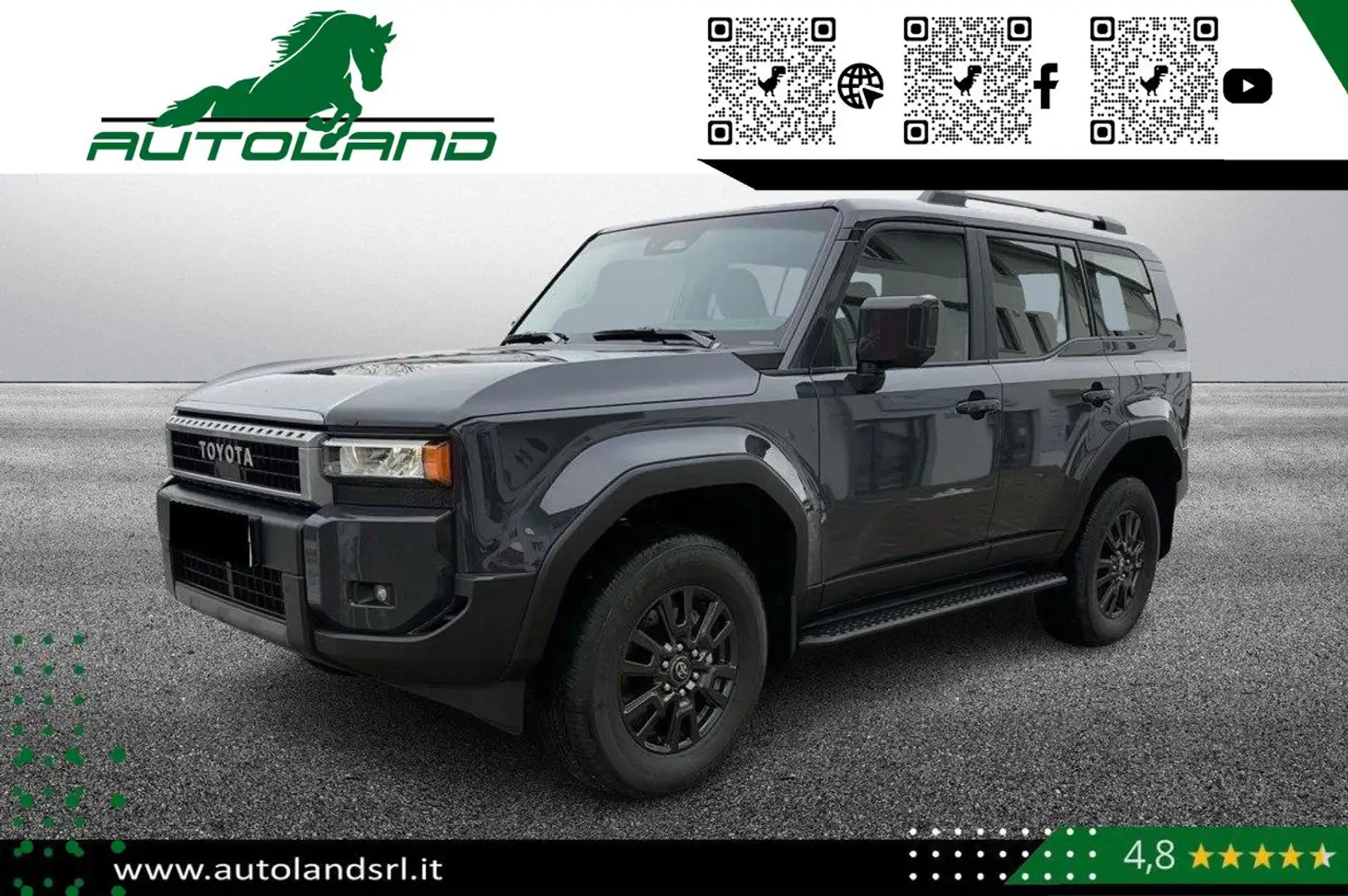 Toyota Land Cruiser 2.8d Comfort Plus 204Cv Grigio - 1
