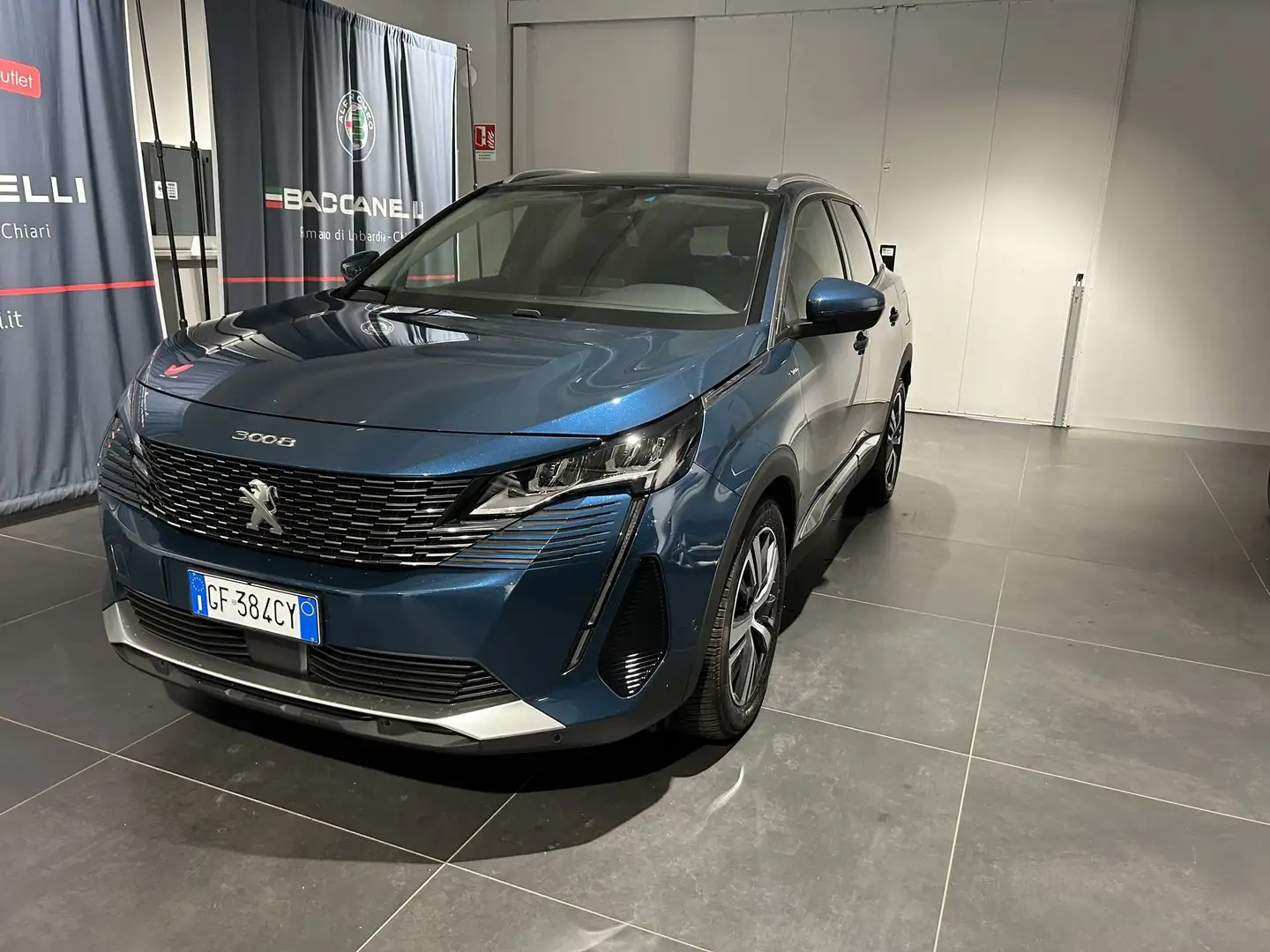 Peugeot 3008 3008 Hybrid 225 e-EAT8 Allure Pack Blu/Azzurro - 1