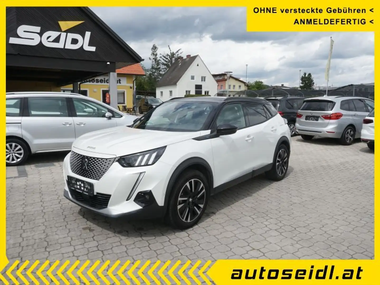 Peugeot e-2008 50kWh GT Pack *TOPAUSSTATTUNG* Weiß - 1