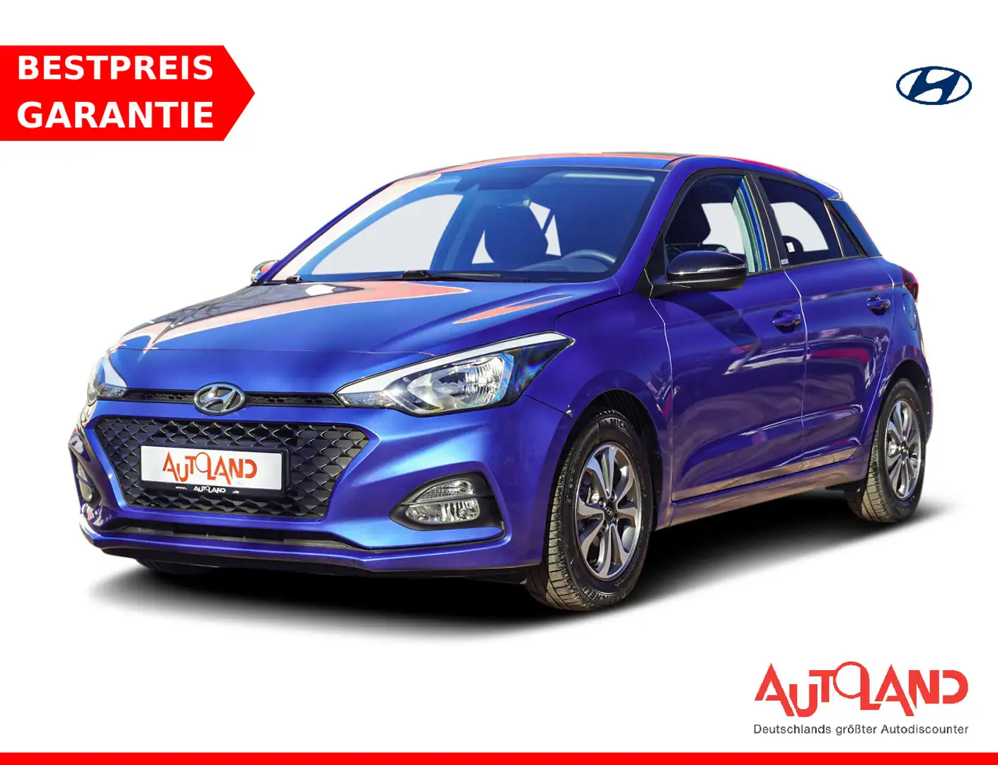 Hyundai i20 1.2 YES! Klima Kamera Sitzheizung DAB PDC Azul - 1