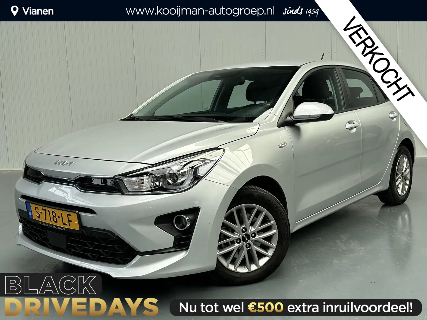 Kia Rio 1.0 T-GDi MHEV DynamicLine Gris - 1