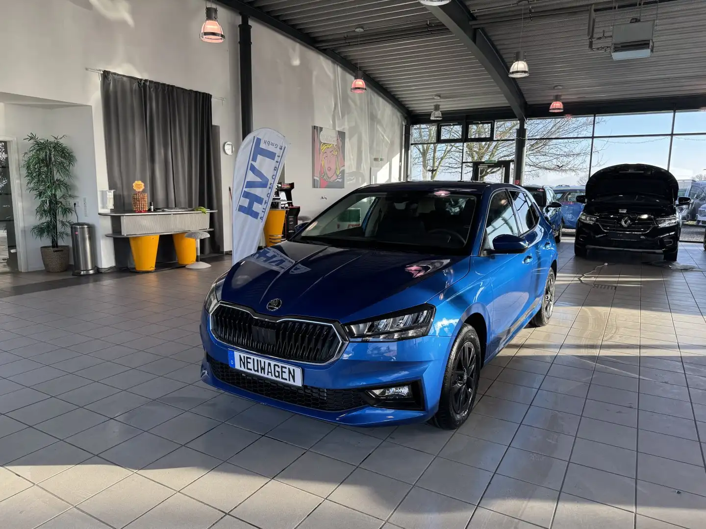 Skoda Fabia 1.0 MPI 59KW 130Jahre |LED|CLIMATRONIC|SMART LINK Bleu - 1