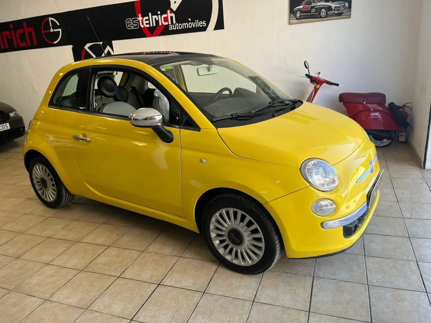 Fiat 500 1.3Mjt Lounge Amarillo - 1