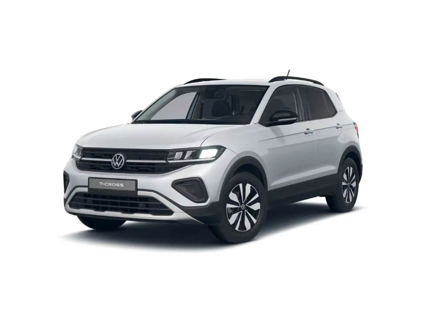 Volkswagen T-Cross GOAL 1.0 TSI DSG AHK REAR VIEW SHZG PDC ACC APP CO Silber - 1