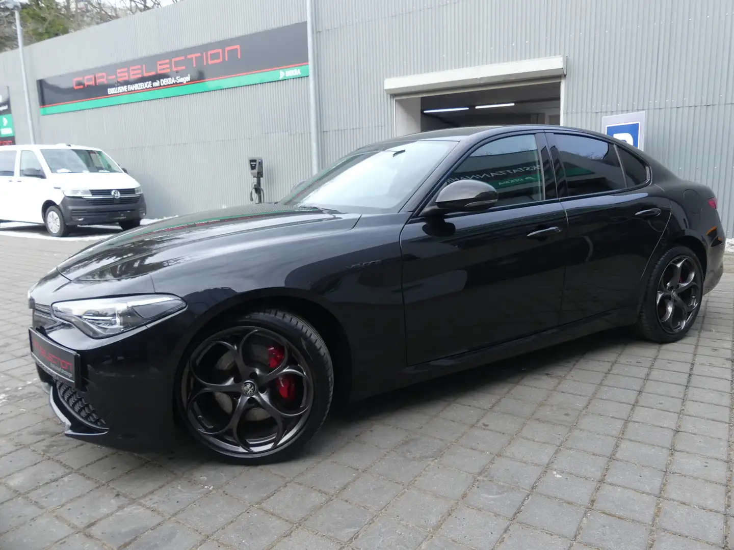 Alfa Romeo Giulia Veloce 2.0 Turbo 16V Ti Q4 LEDER/H&K/ACC Schwarz - 2