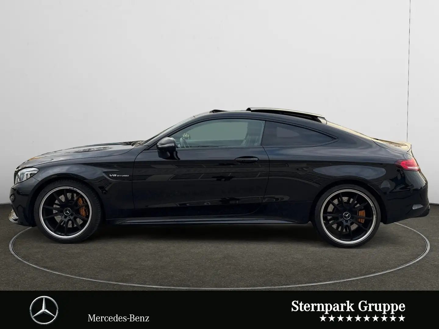 Mercedes-Benz C 63 AMG C 63 Coupé Night+Comand+360°+Pano+Burmeste+Night Schwarz - 2