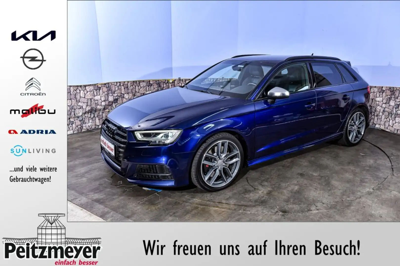 Audi S3 TFSI Sportback S tronic Blu/Azzurro - 1