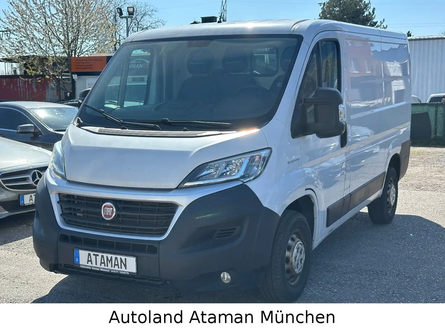 Fiat Ducato Kasten 130 Multijet Autom./Klima/Navi/AHK Weiß - 2