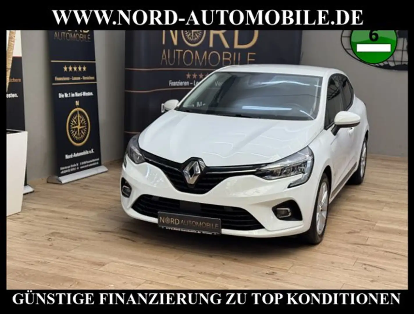 Renault Clio V 1.0 TCe Experience Automatik Navi/LED/ Experienc Bianco - 1