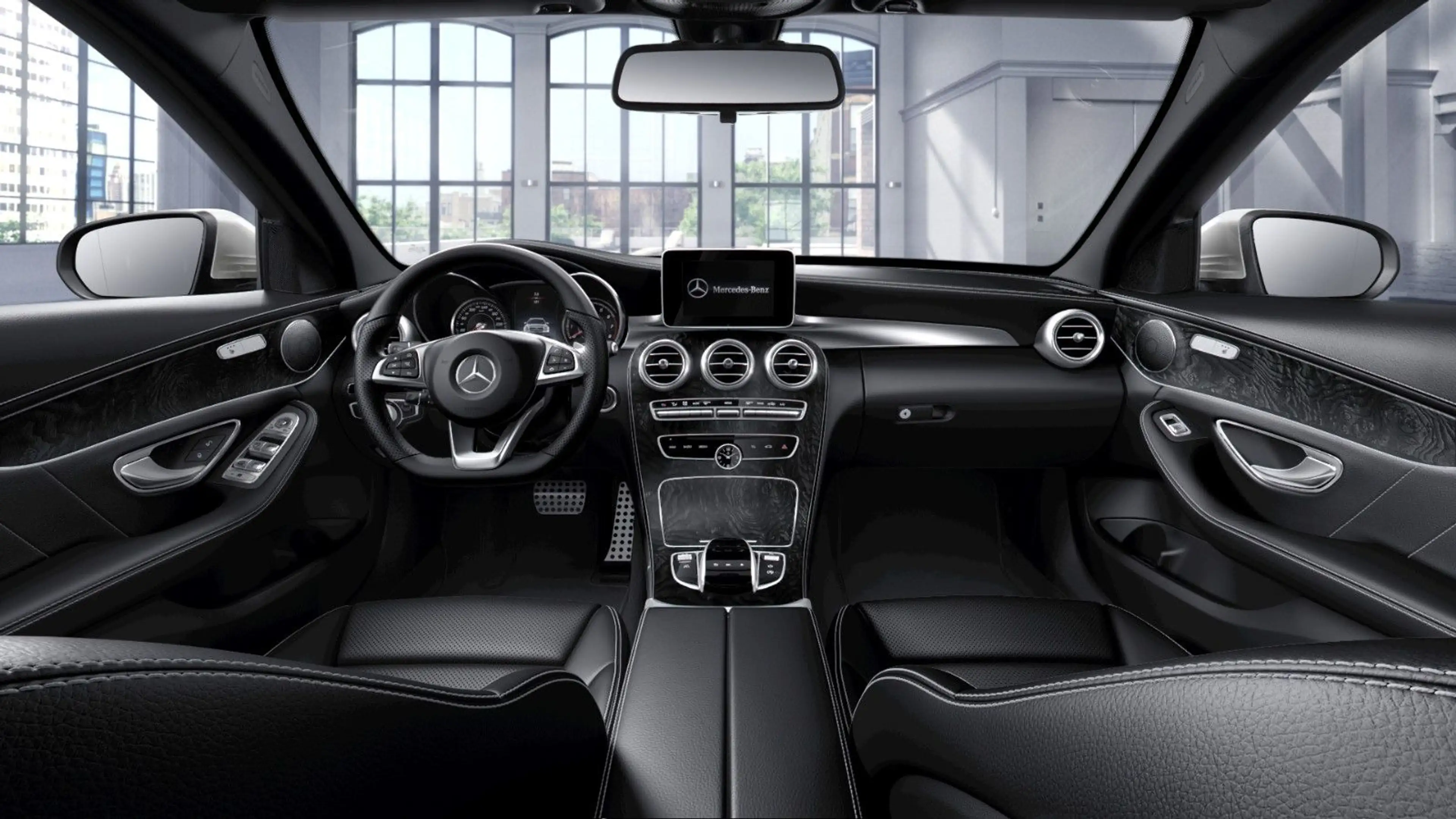 Mercedes-Benz C 180 *3xAMG* LED* 2. Hand* Navi — photo 2