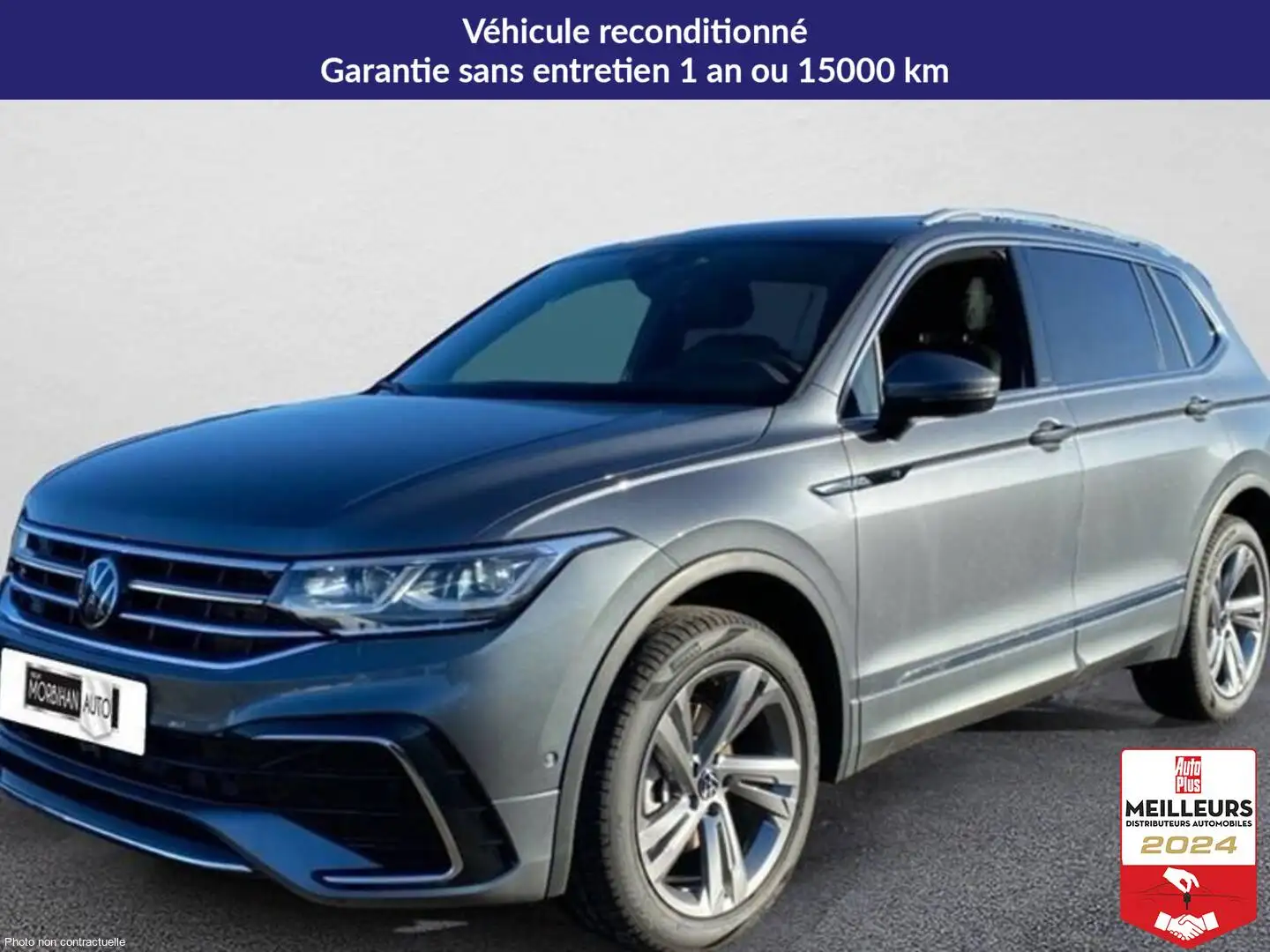 Volkswagen Tiguan Allspace 2.0 tdi 150ch dsg7 r-line Gri - 1