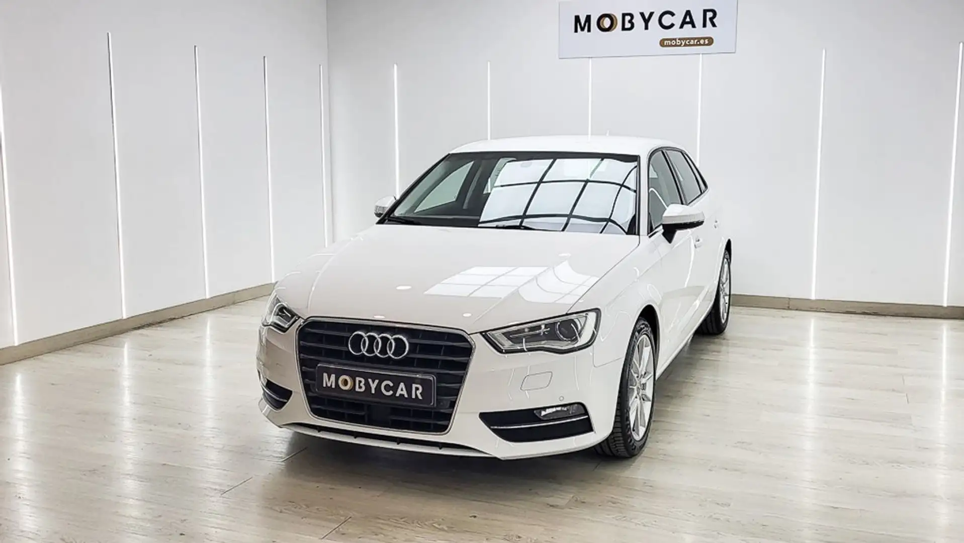 Audi A3 Sportback 1.6TDI CD S line edition Blanco - 1