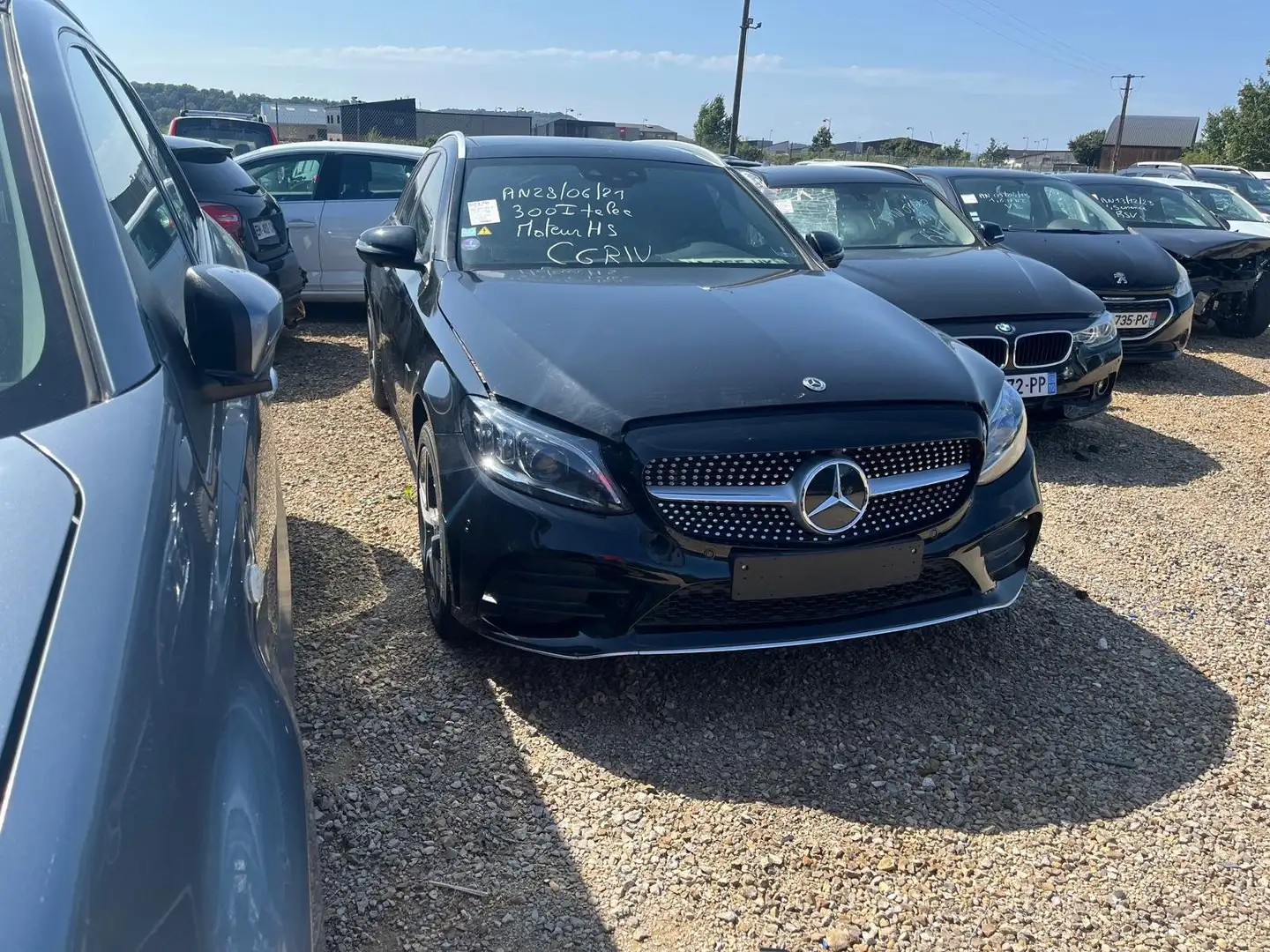 Mercedes-Benz C 300 2.0 CDi BlueTec 195 AMG Line / GA255 Noir - 1