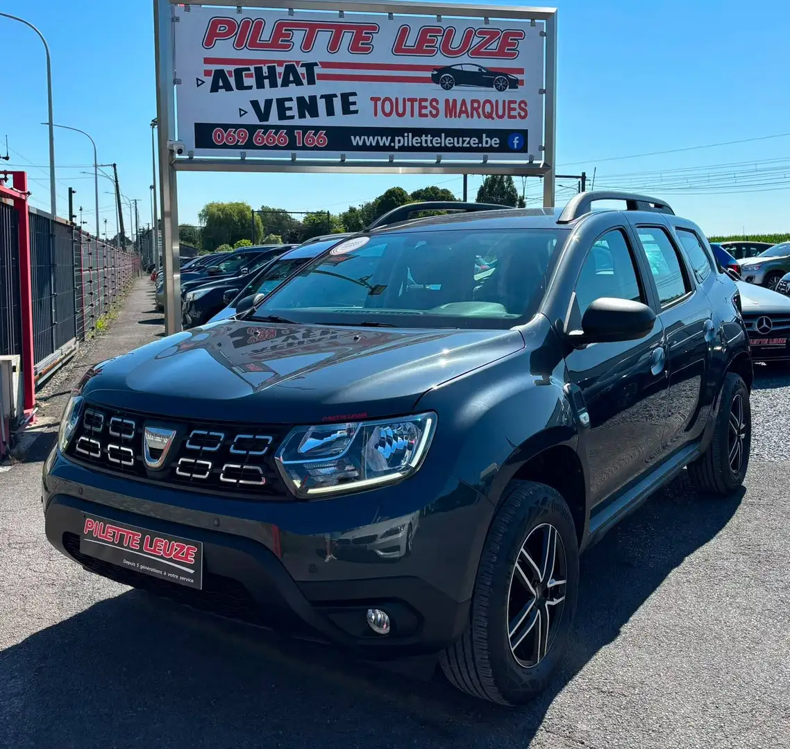Dacia Duster EURO 6D/ CAMERA/ CARPLAY/ CLIM/ ATT REMORQUE Gris - 2